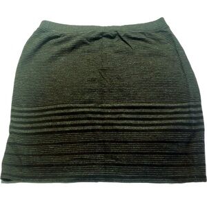 Max Studio striped mini skirt